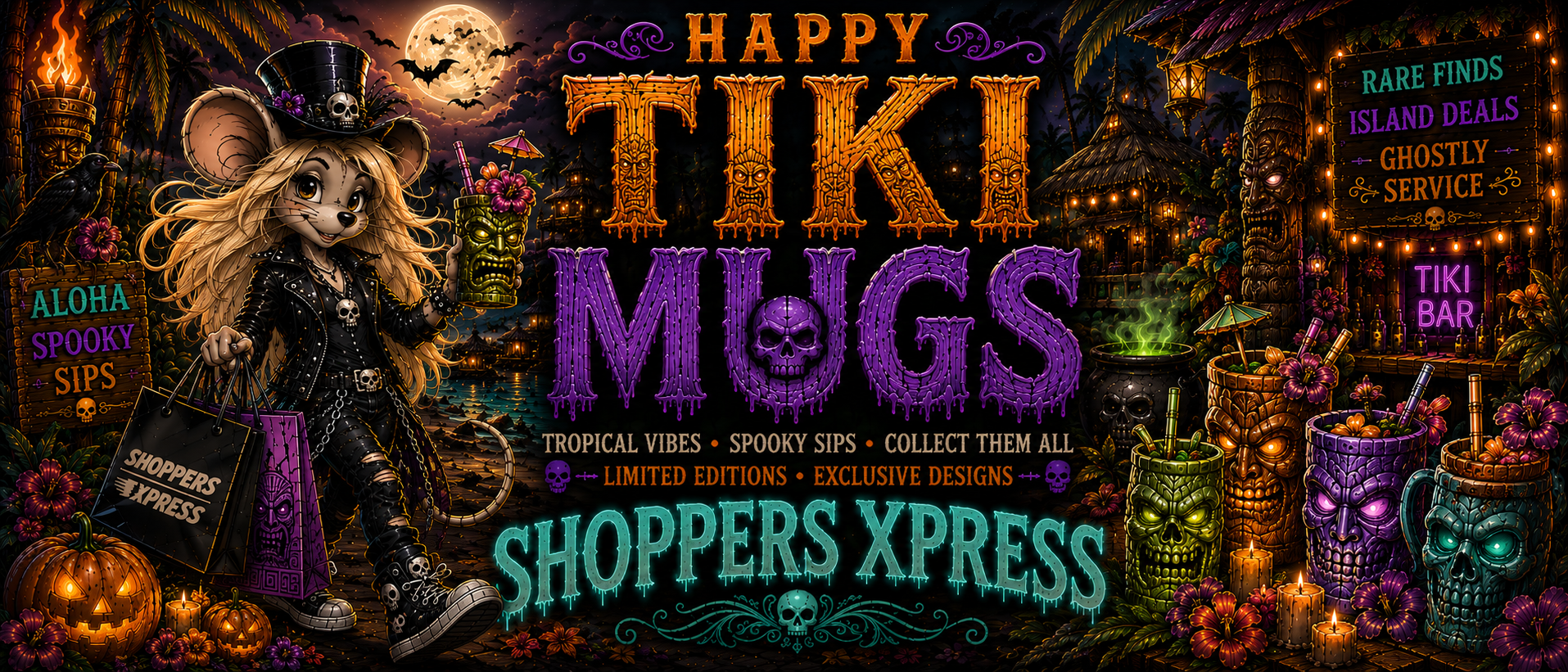 Tiki mugs and tropical collector culture