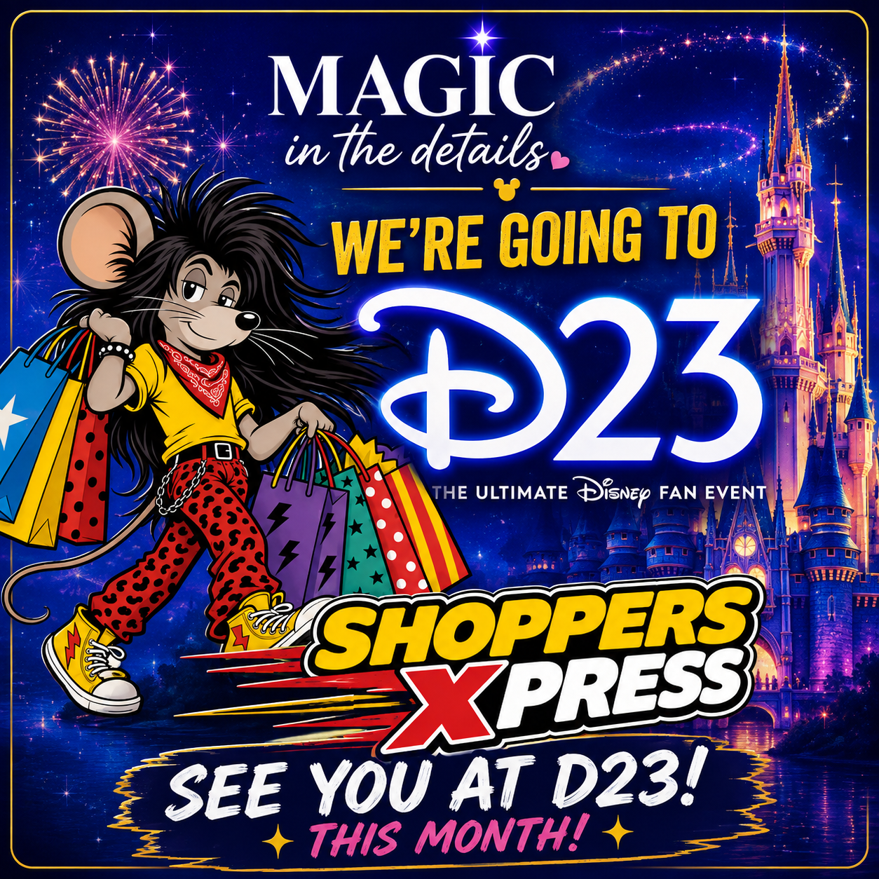 D23 news, announcements, and exclusive merchandise