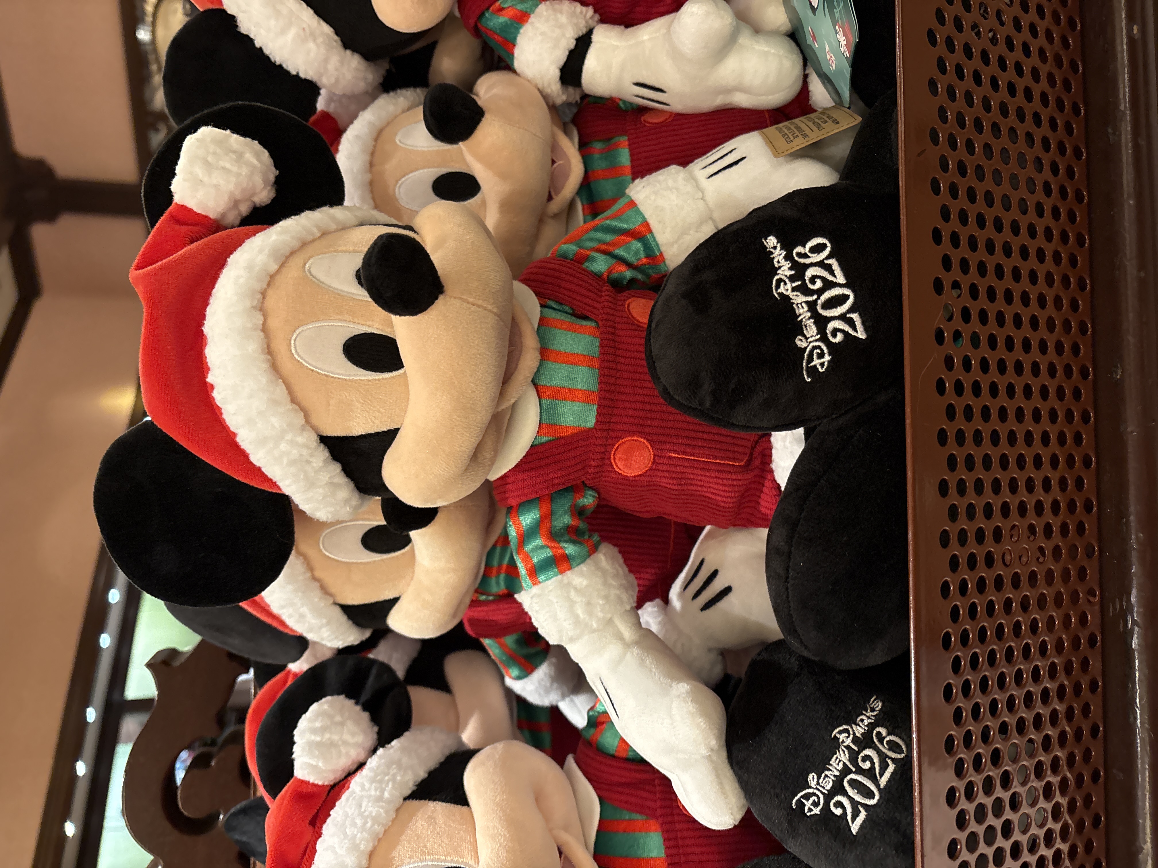 Mickey Christmas Plush